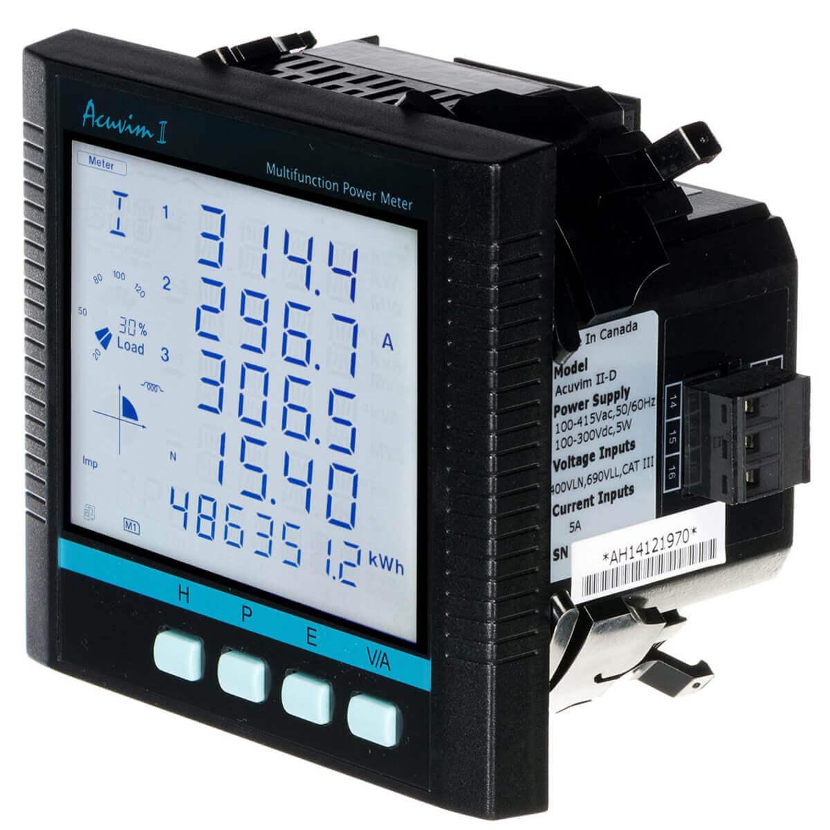 Đồng hồ giám sát năng lượng Acuvim II Series, Class 0.2