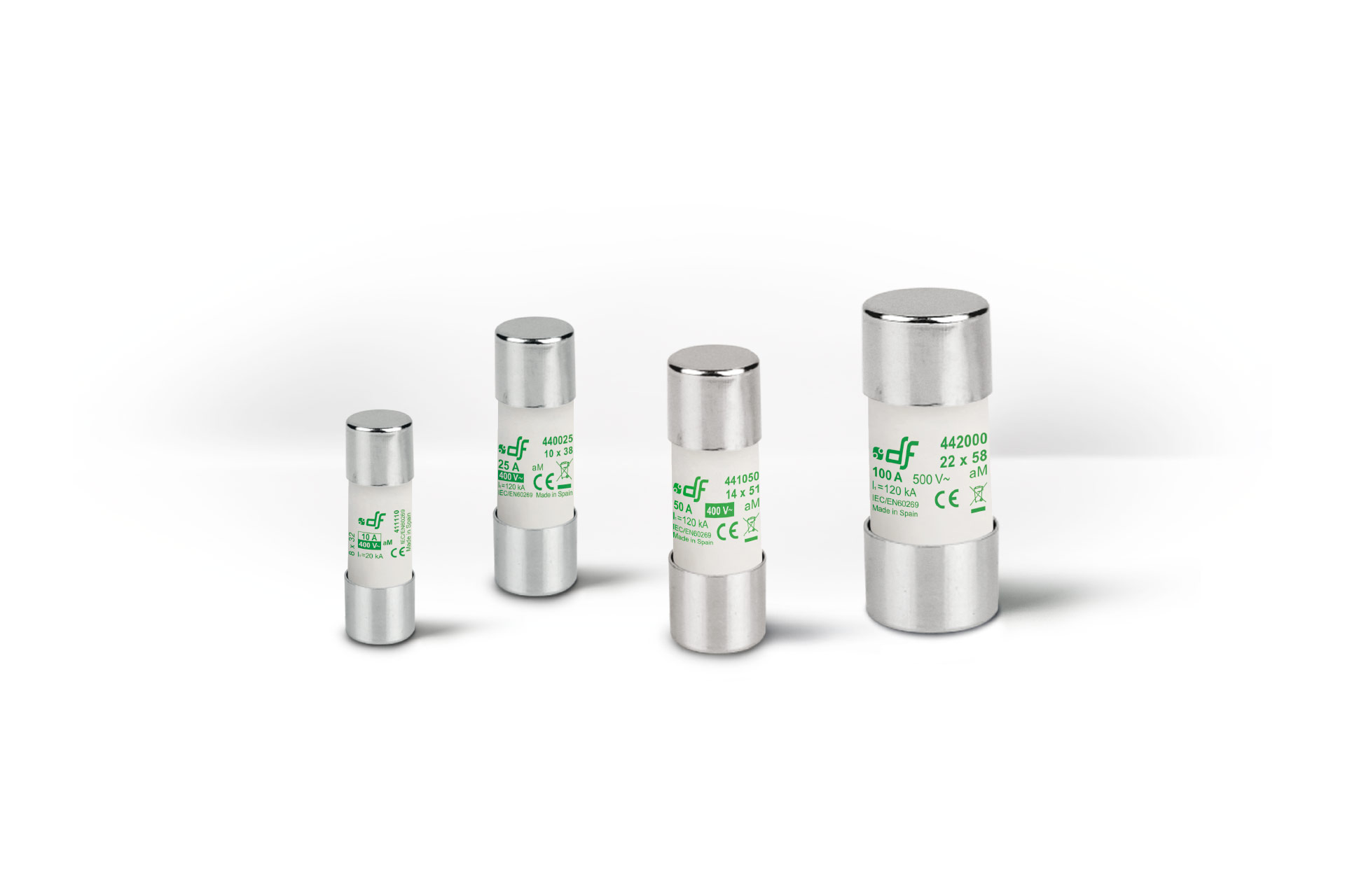 aM Cylindrical fuse links