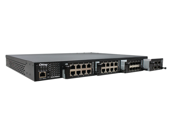 RGS-PR9000 Series – Layer-3 IEC 61850-3 Modular Managed Ethernet Switch