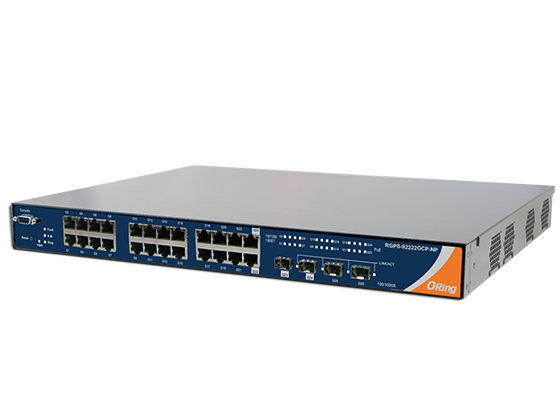 RGPS-92222GCP-NP – Managed Cyber-Hardened Gigabit PoE Switch