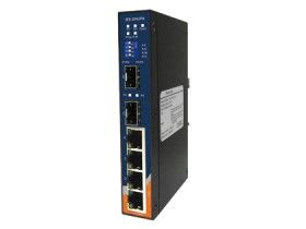 IES-2042PA – Industrial 6-Port Slim Lite-Managed Ethernet Switch