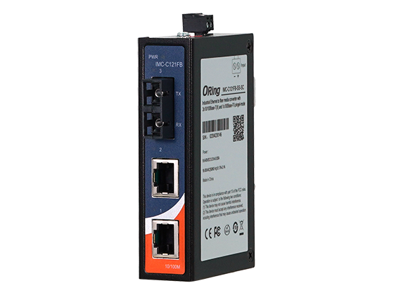 IMC-C121FB Series – Bộ chuyển đổi Ethernet–quang công nghiệp nhỏ gọn