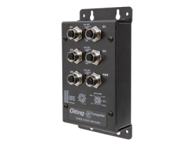 TXPS-141XT-M12 Series – EN50155 Unmanaged PoE Ethernet Switch