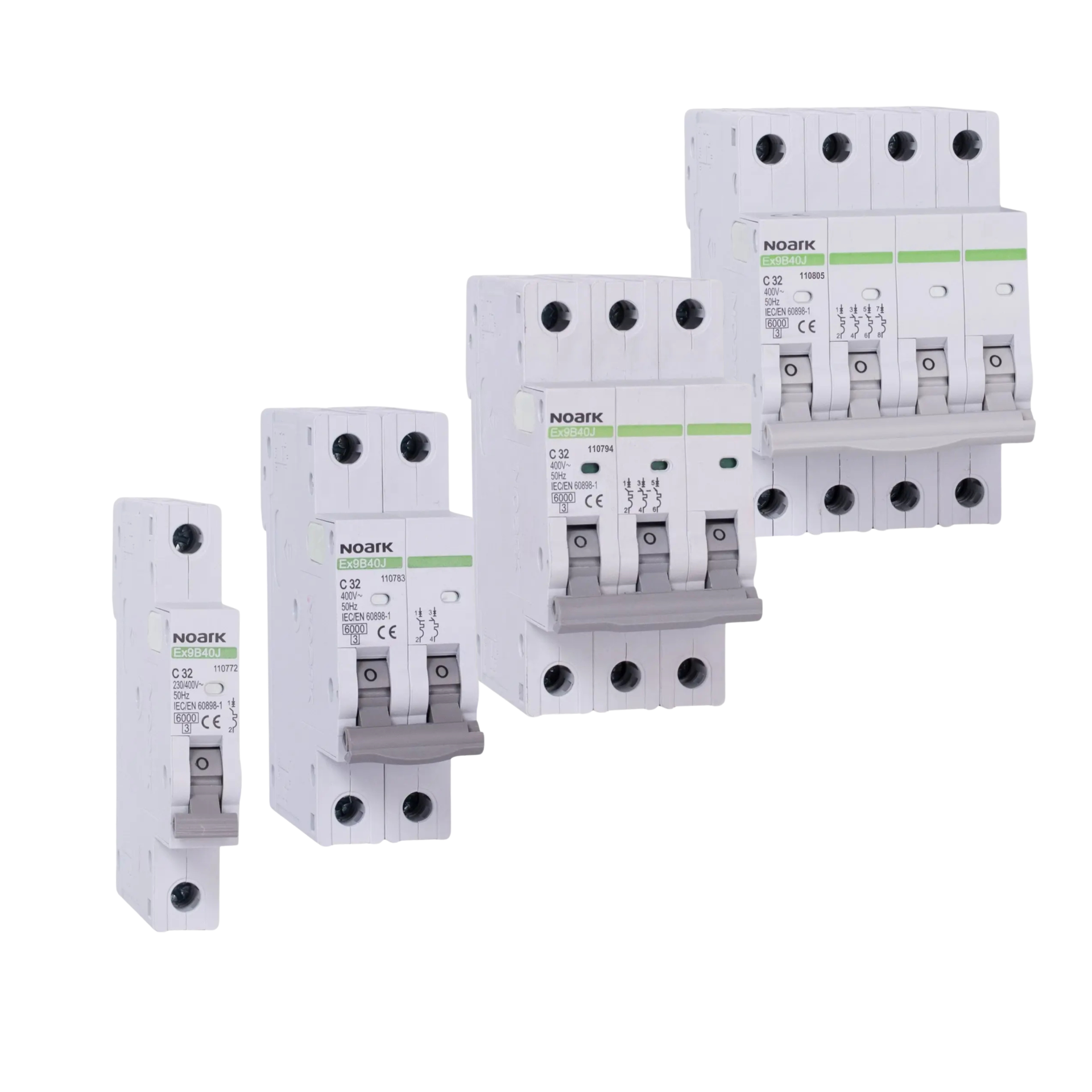 Aptomat tép - MCB Ex9B40J 6kA