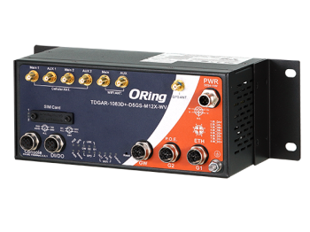 TDGAR-1083D+-D5GS-M12X-WV – Bộ định tuyến công nghiệp 5G EN50155