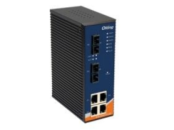 IES-2042FX – Industrial 6-Port Lite-Managed Ethernet Switch