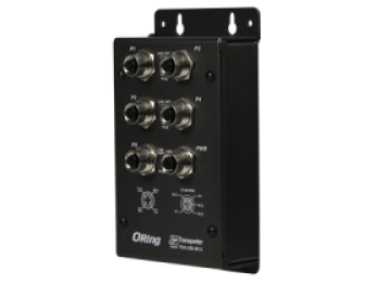 TES-250-M12 – EN50155 5-Port Unmanaged Ethernet Switch