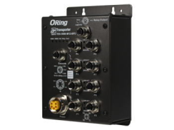 TES-3080-M12(-BP2) – EN50155 8-Port Managed Ethernet Switch