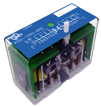 KDN-R8, Industrial latching fast trip relay, 8 pole