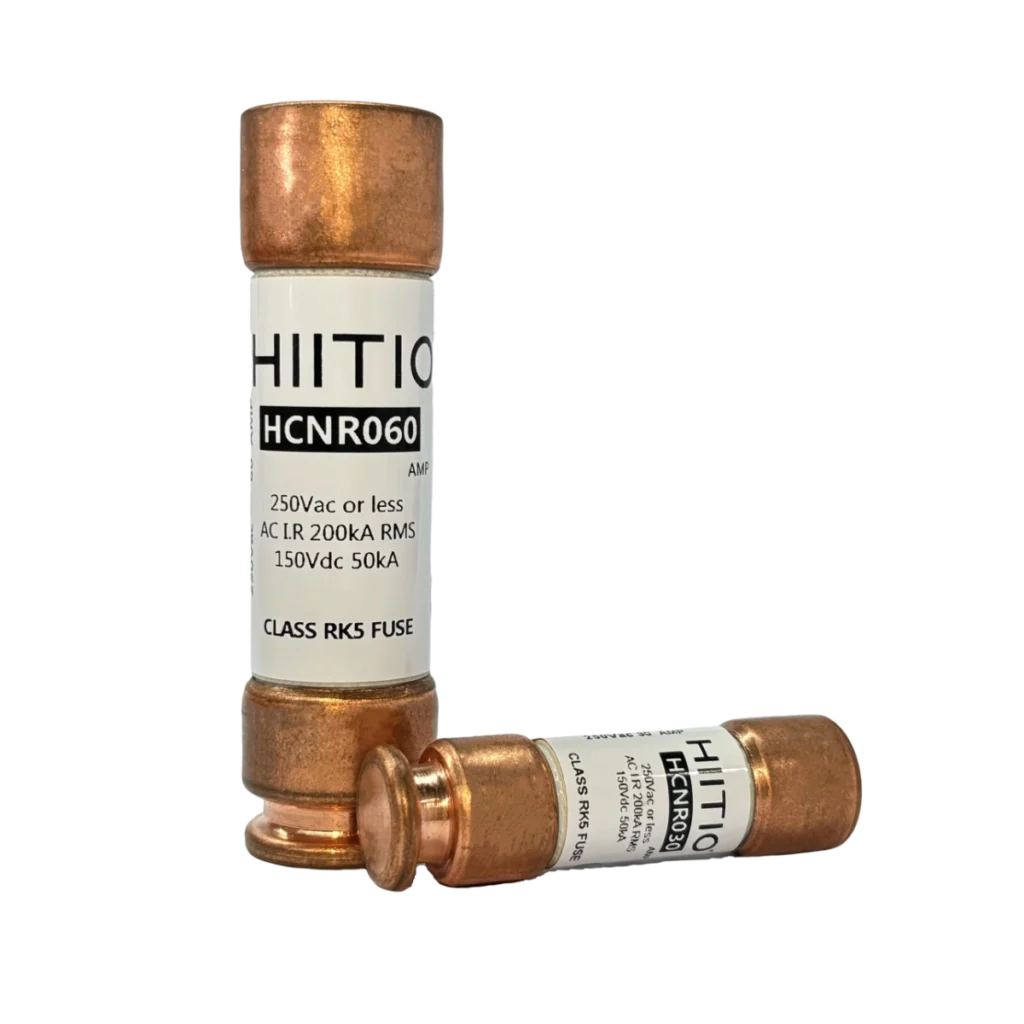 250Vac/150Vdc 10-60A Class R RK5 Fuse HCNR